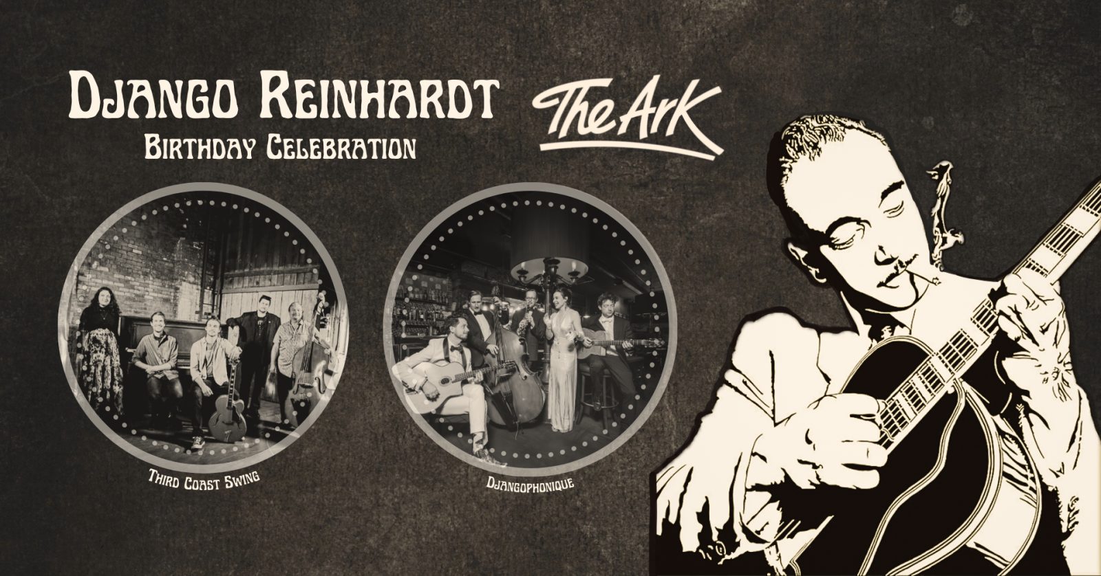 Django Reinhardt Birthday Celebration — Organizer image
