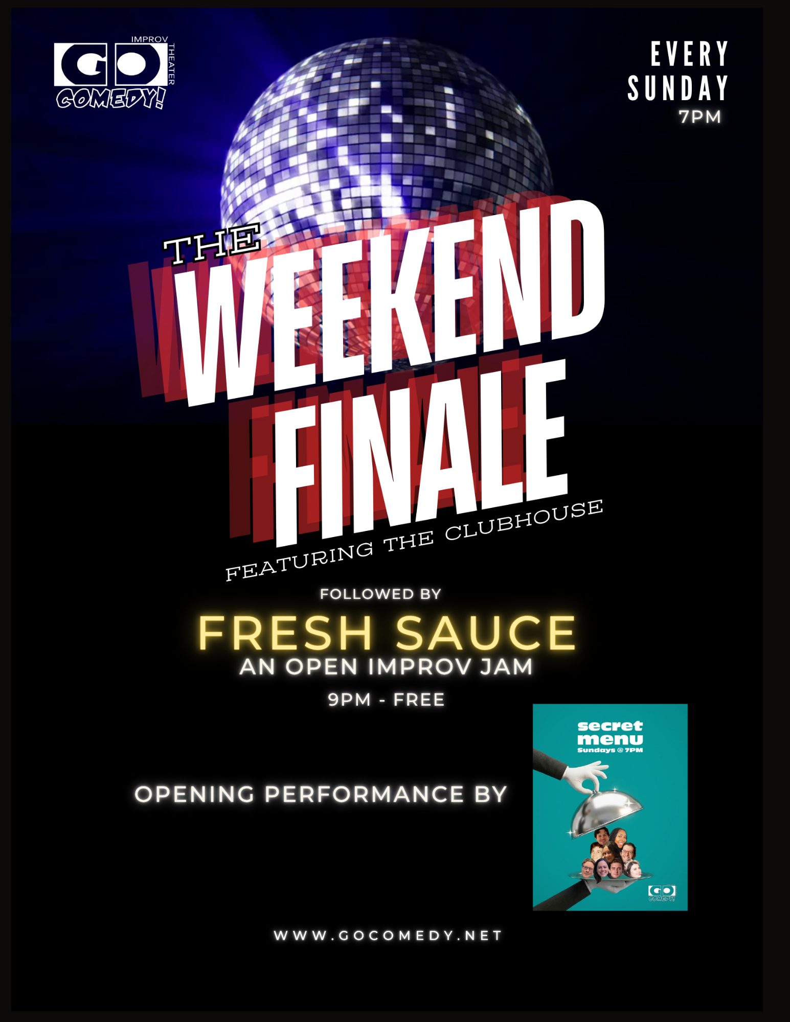 The Weekend Finale | Weekly Improv Comedy Show — Organizer image