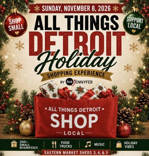 All Things Detroit Holiday Shopping Experience & Food Truck Rally 2026 — Organizer image