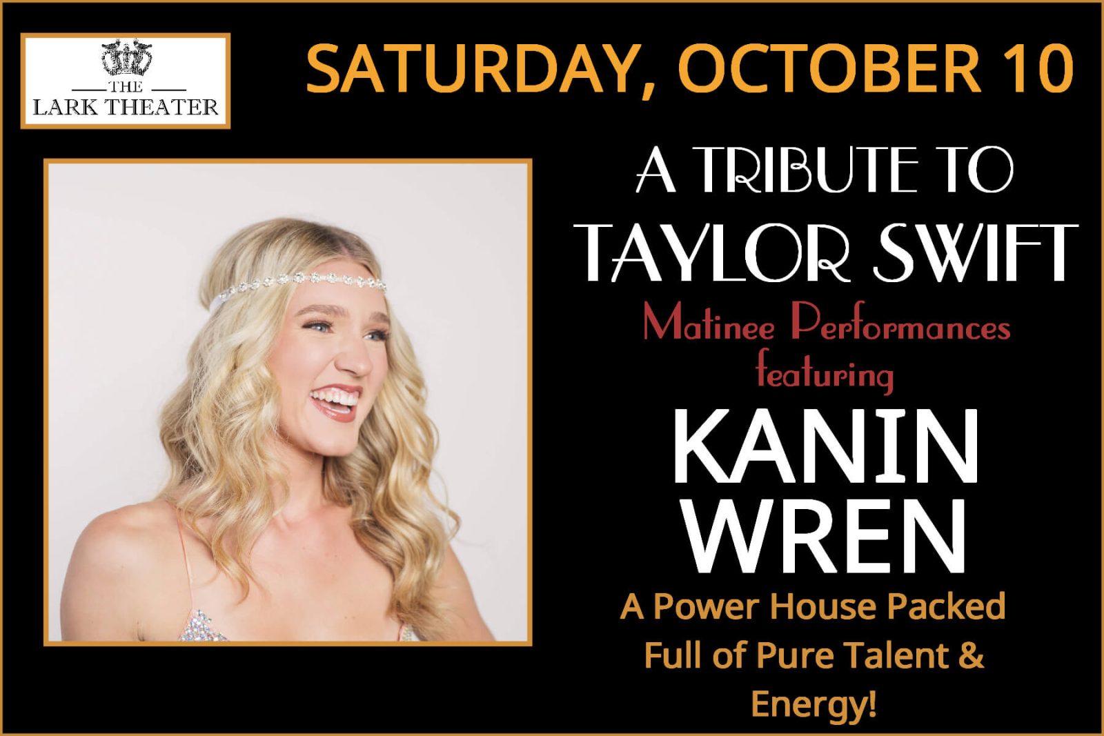 Kanin Wren - A tribute to Taylor Swift — Organizer image