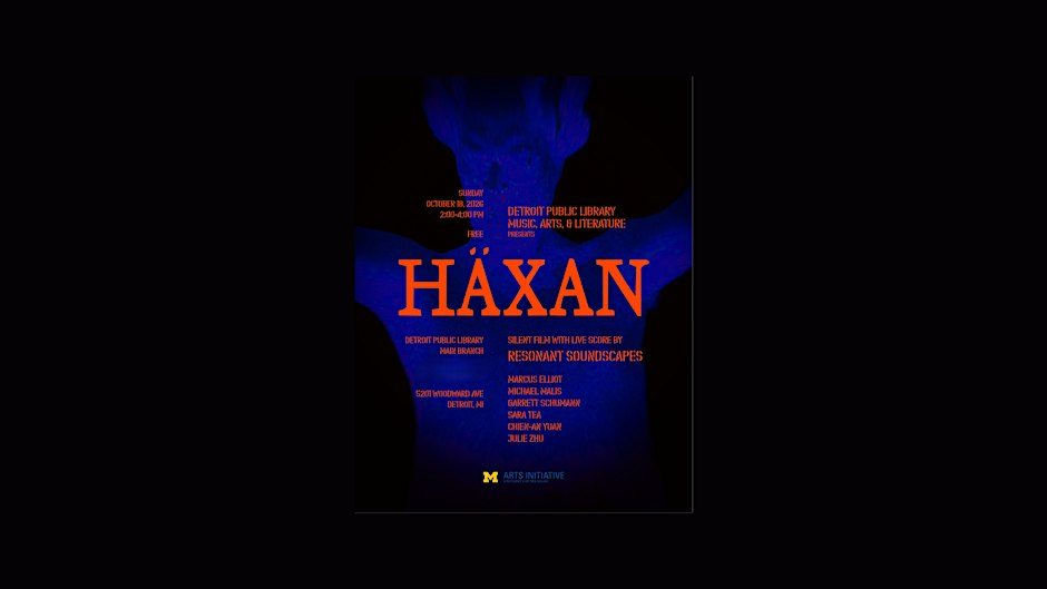 Häxan – némafilm élő zenekísérettel — Szervezői kép