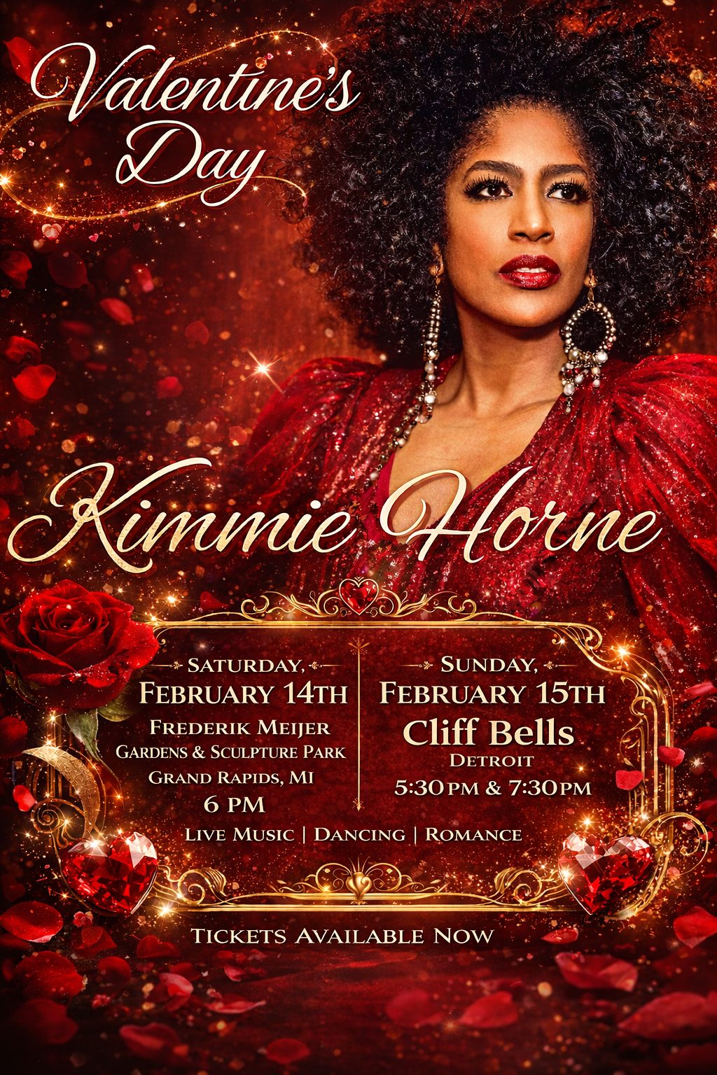 Kimmie Horne koncert a Cliff Bell’s-ben — Szervezői kép