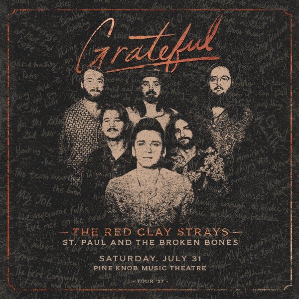 The Red Clay Strays – Grateful Tour — Szervezői kép