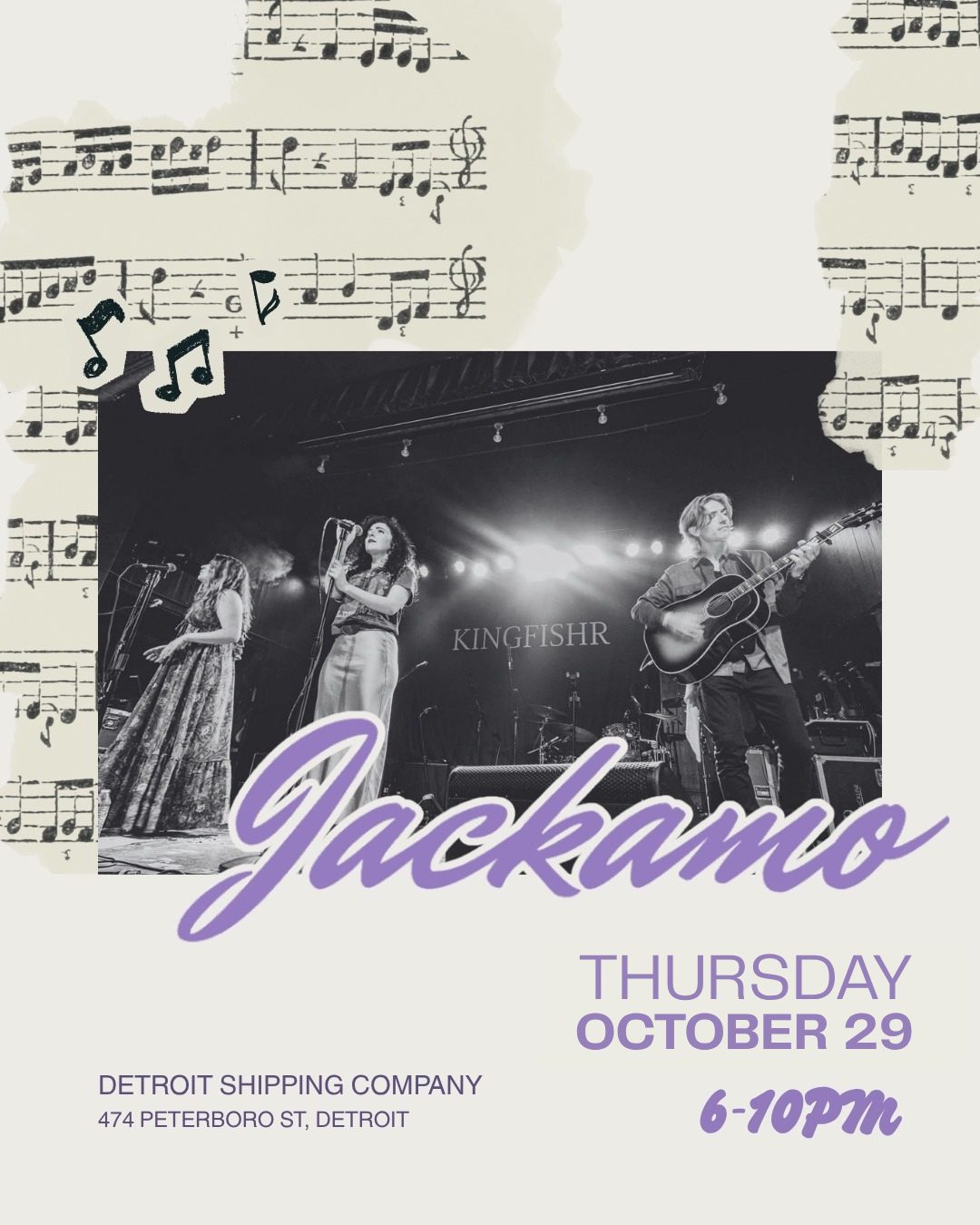 Jackamo Band – élő zene — Szervezői kép