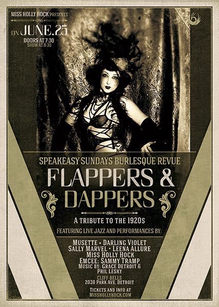 Speakeasy Sundays with Miss Holly Hock — Organizer image