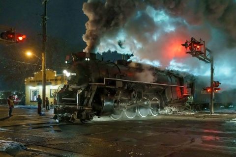 North Pole Express: a Polar Express gőzöse Owossóban
