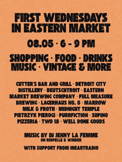 First Wednesdays in Eastern Market — Organizer image