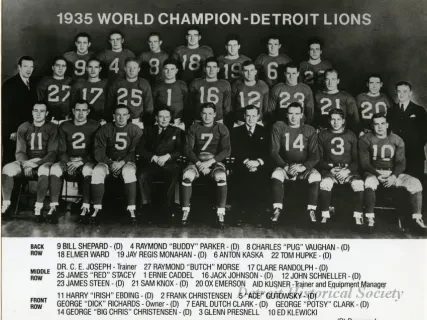 Lecture: Detroit Lions and the Early NFL — Organizer image