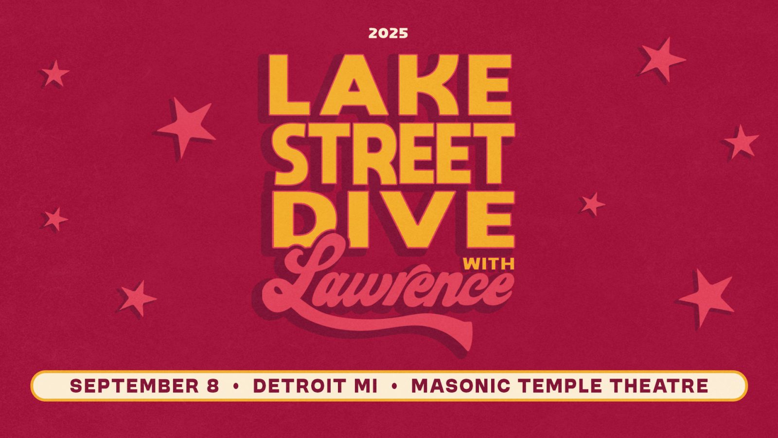 Lake Street Dive — Szervezői kép