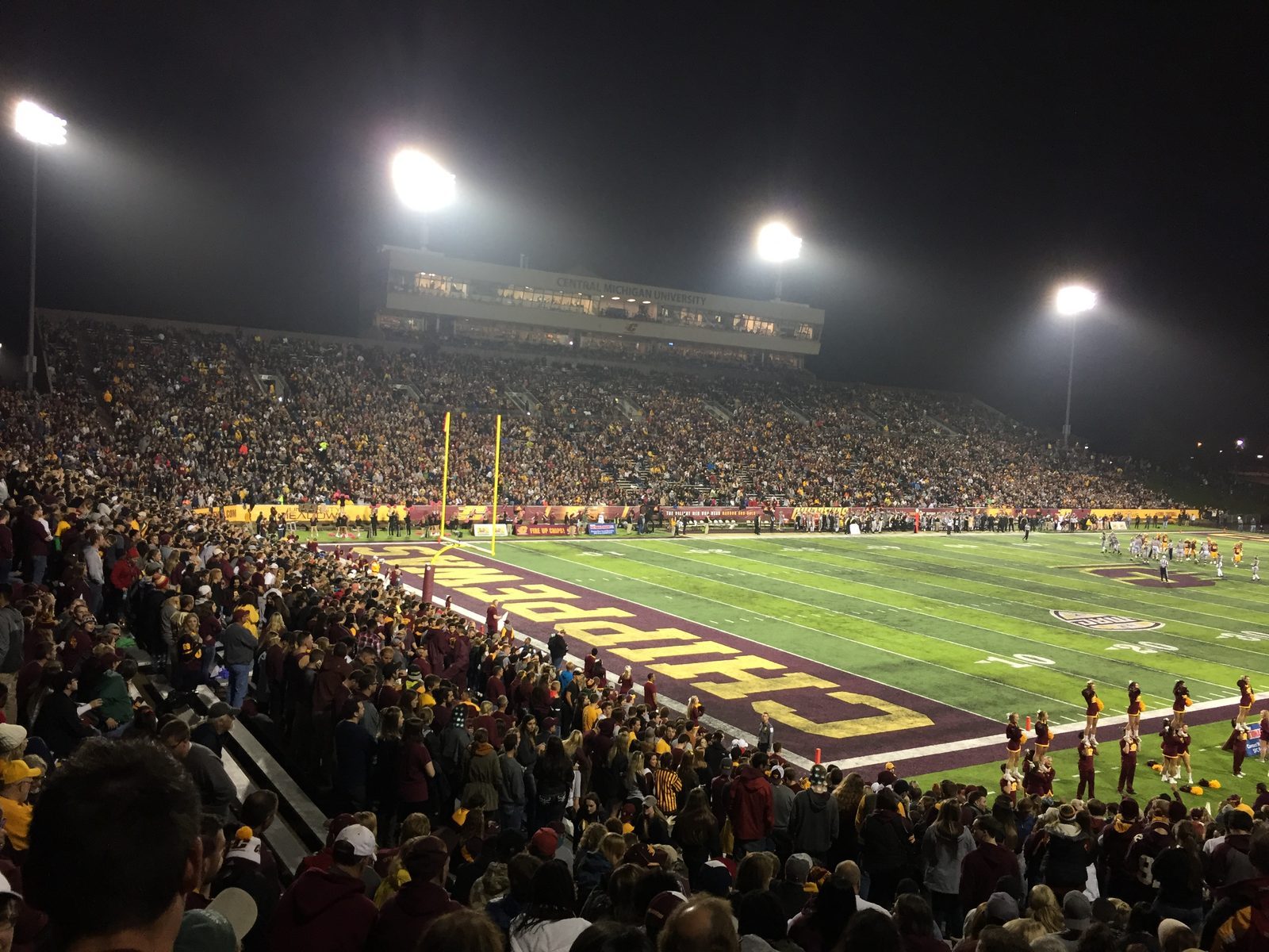 Egyetemi amerikai futball: Central Michigan–Colgate (Family & Friends Weekend/Extra Yard for Teachers/Football Alumni Day/Home Opener) — Szervezői kép