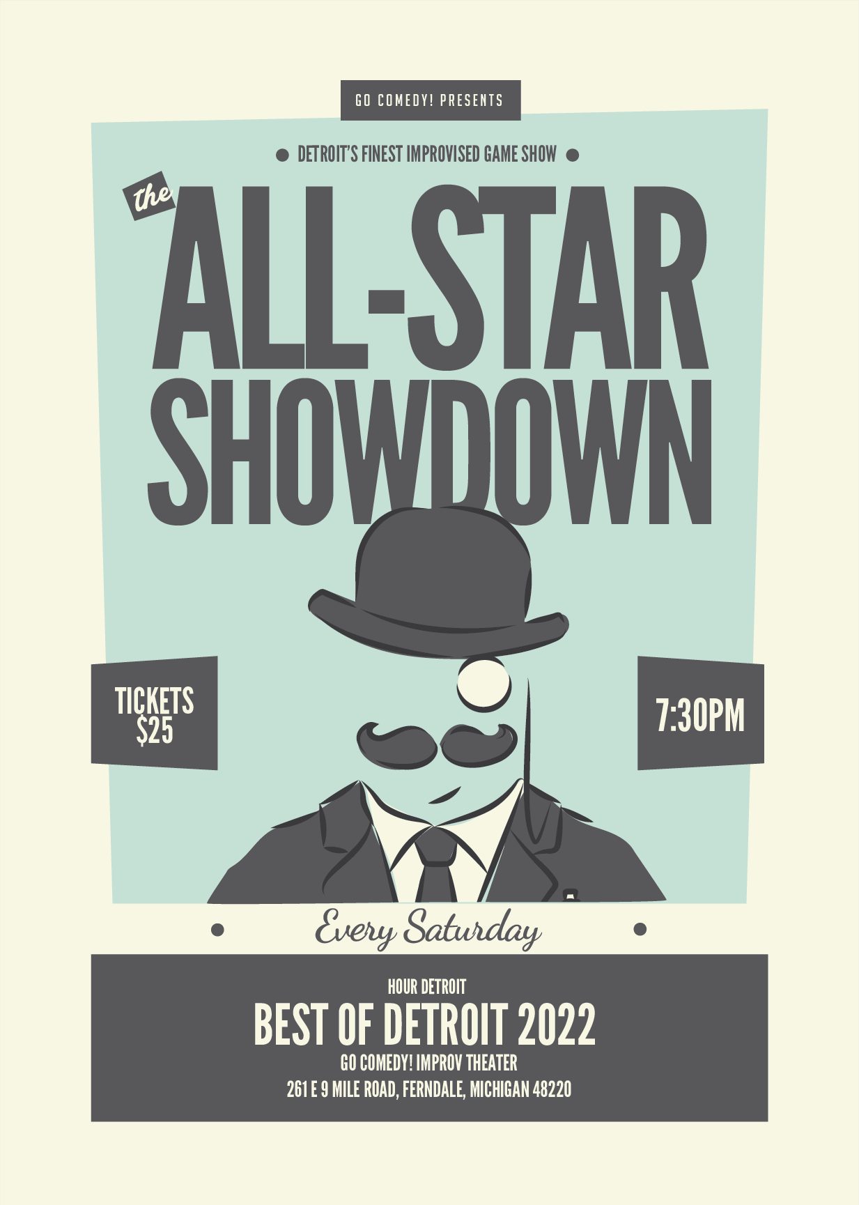 Go Comedy! All-Star Showdown | Improvised Game Show — Organizer image