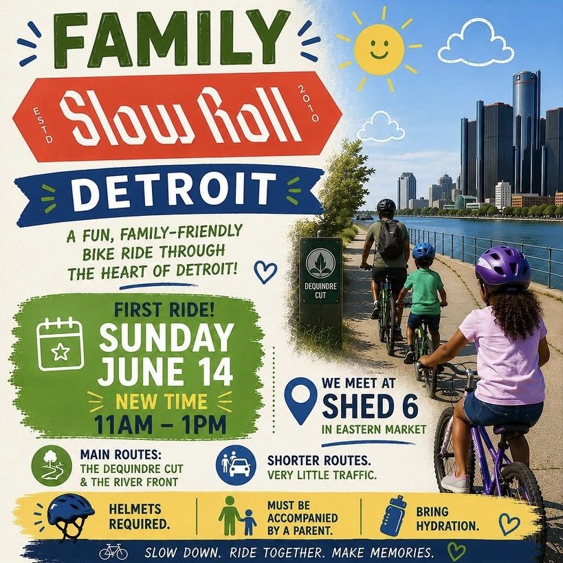 Family Slow Roll Detroit — Organizer image