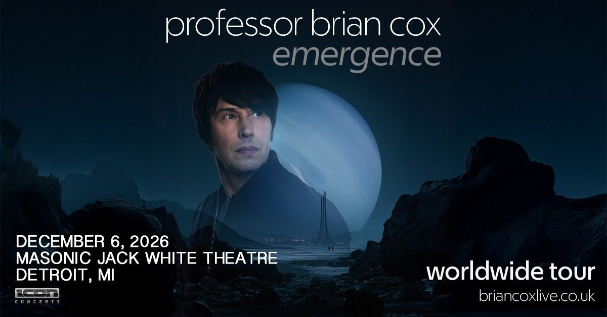 Professor Brian Cox: Emergence — Szervezői kép