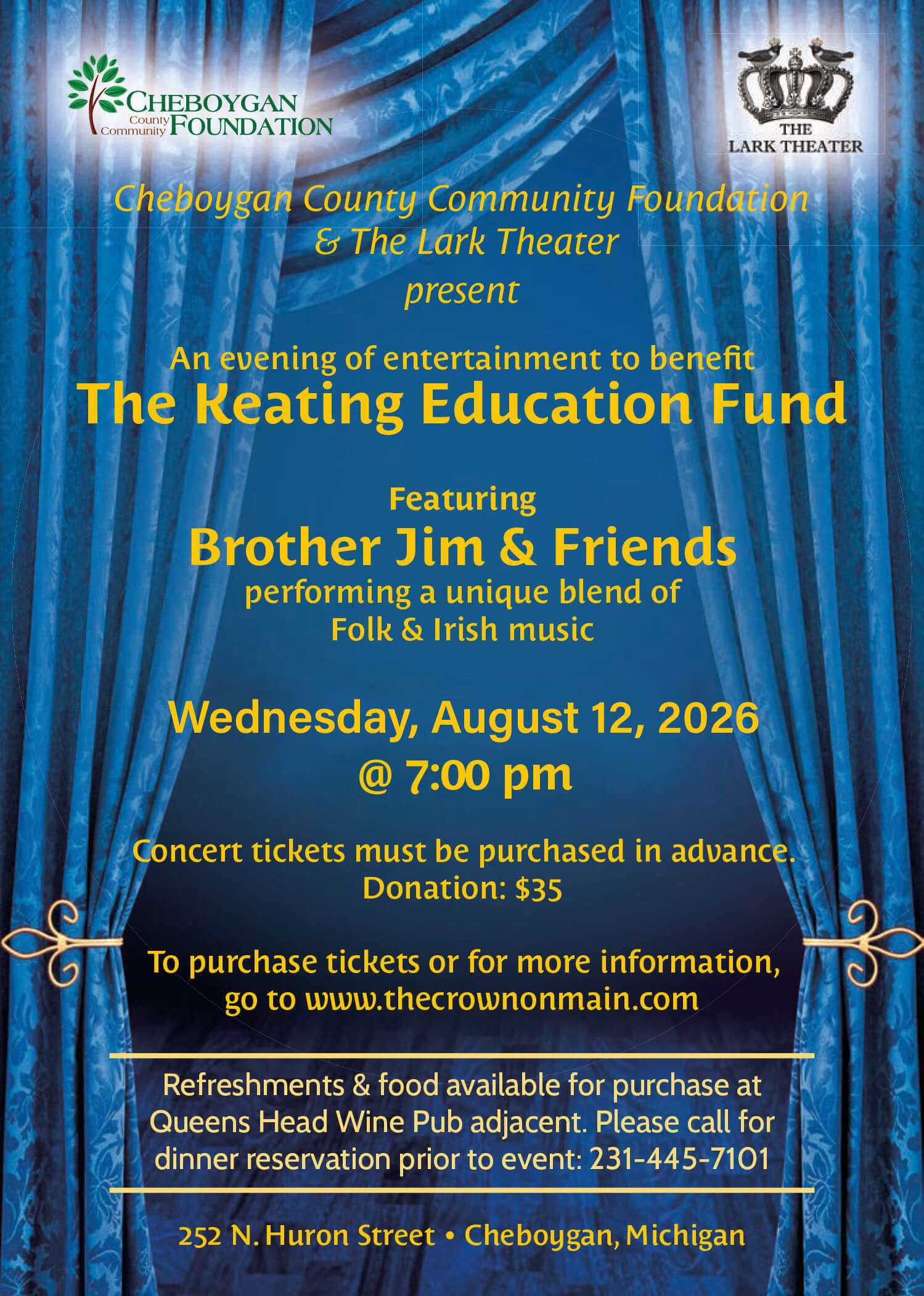 The Keating Education Fund Benefit Evening — Organizer image