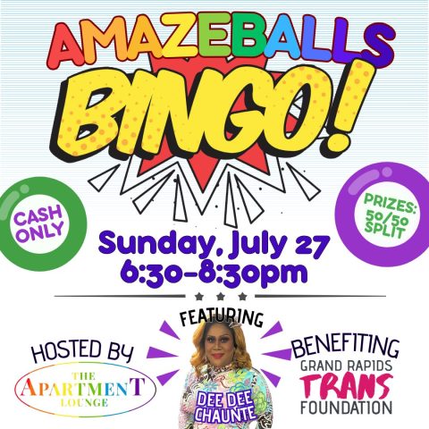 Amazeballs Bingo with DeeDee Chaunte (21+) — Organizer image