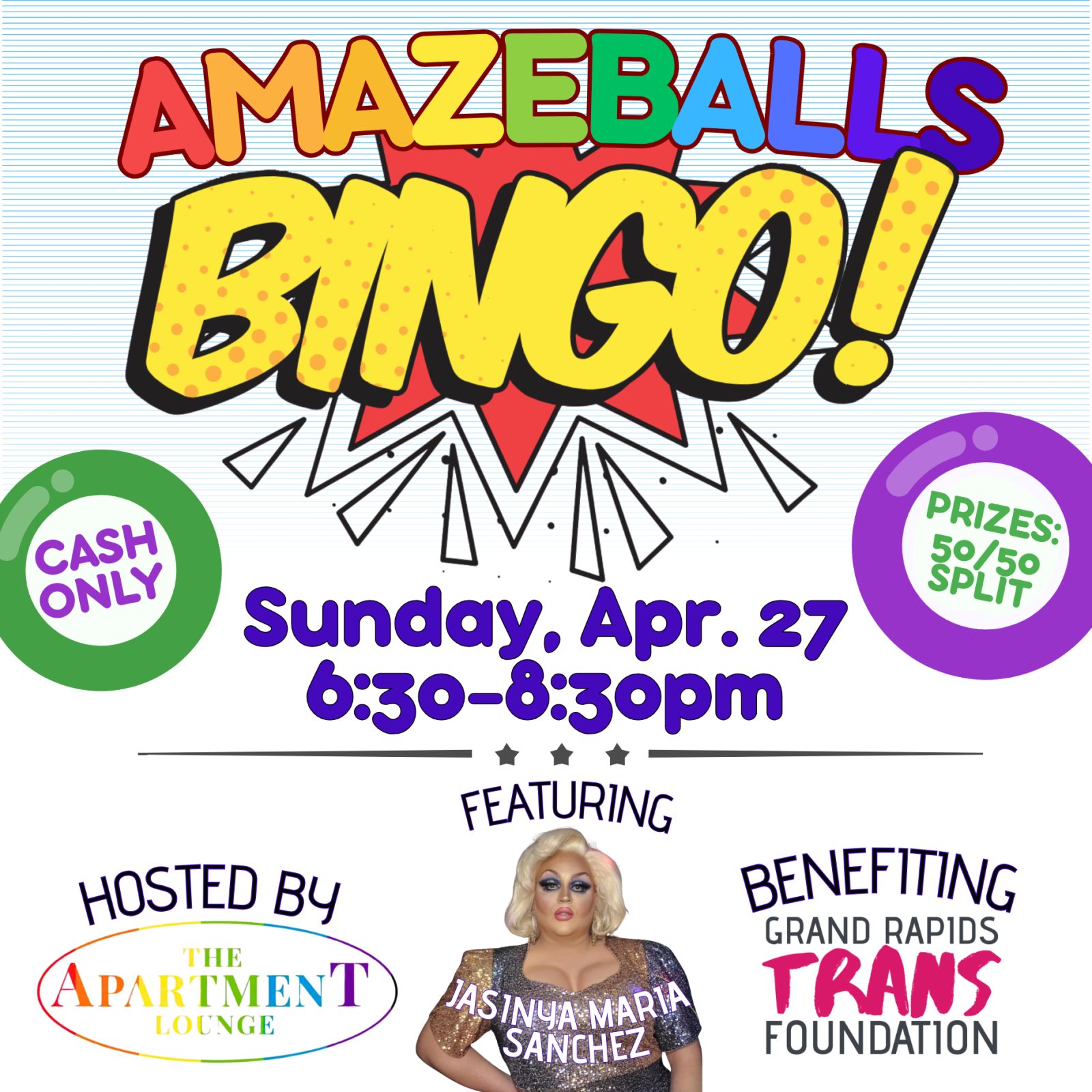 Amazeballs Bingo (21+) — Organizer image