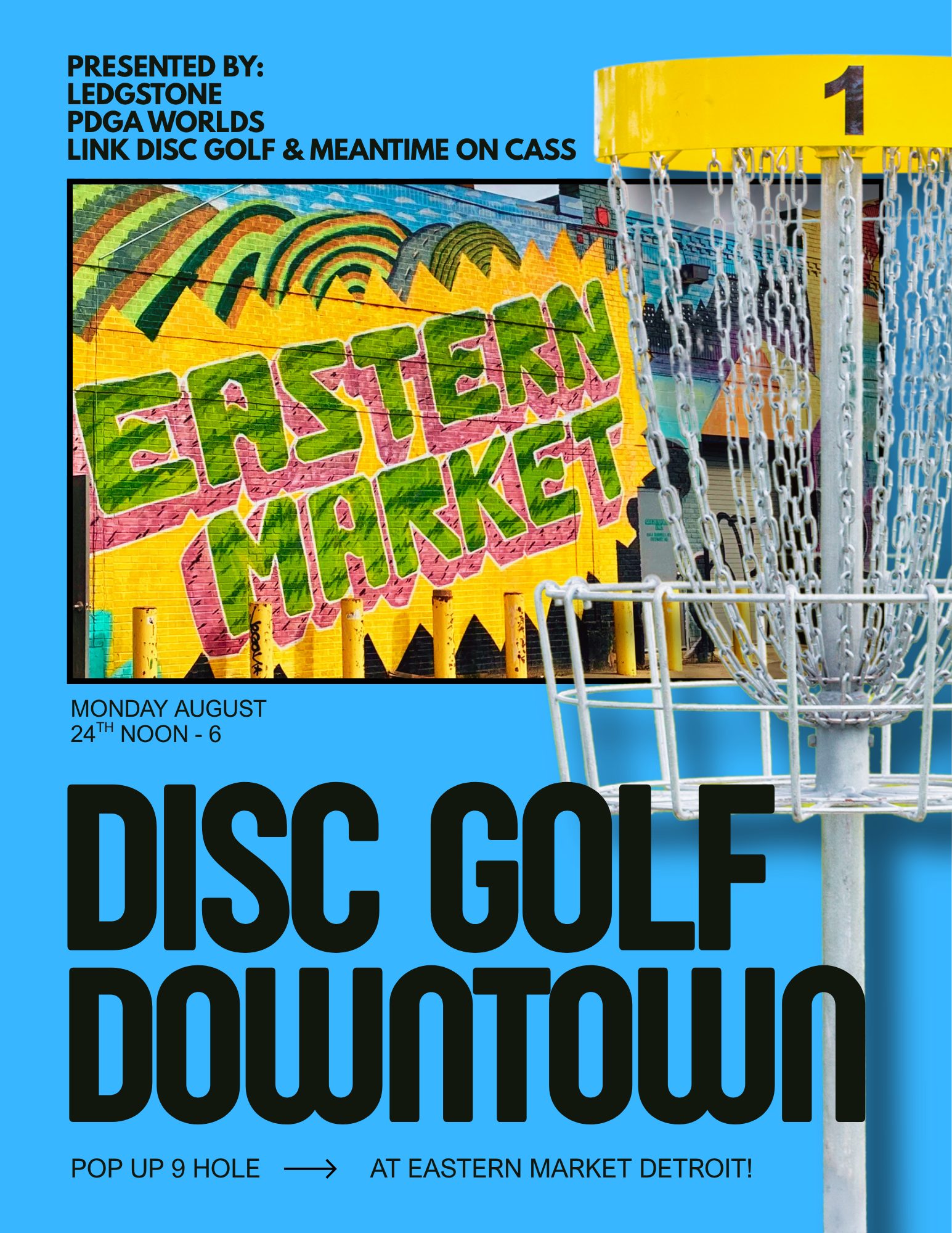 Downtown disc golf at Eastern Market — Organizer image