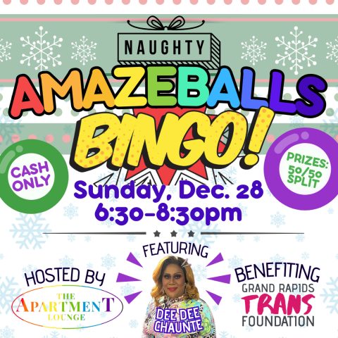 (Naughty) Amazeballs Bingo with DeeDee Chaunte (21+) — Organizer image