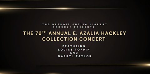 An Evening with Louise Toppin and Darryl Taylor — Organizer image