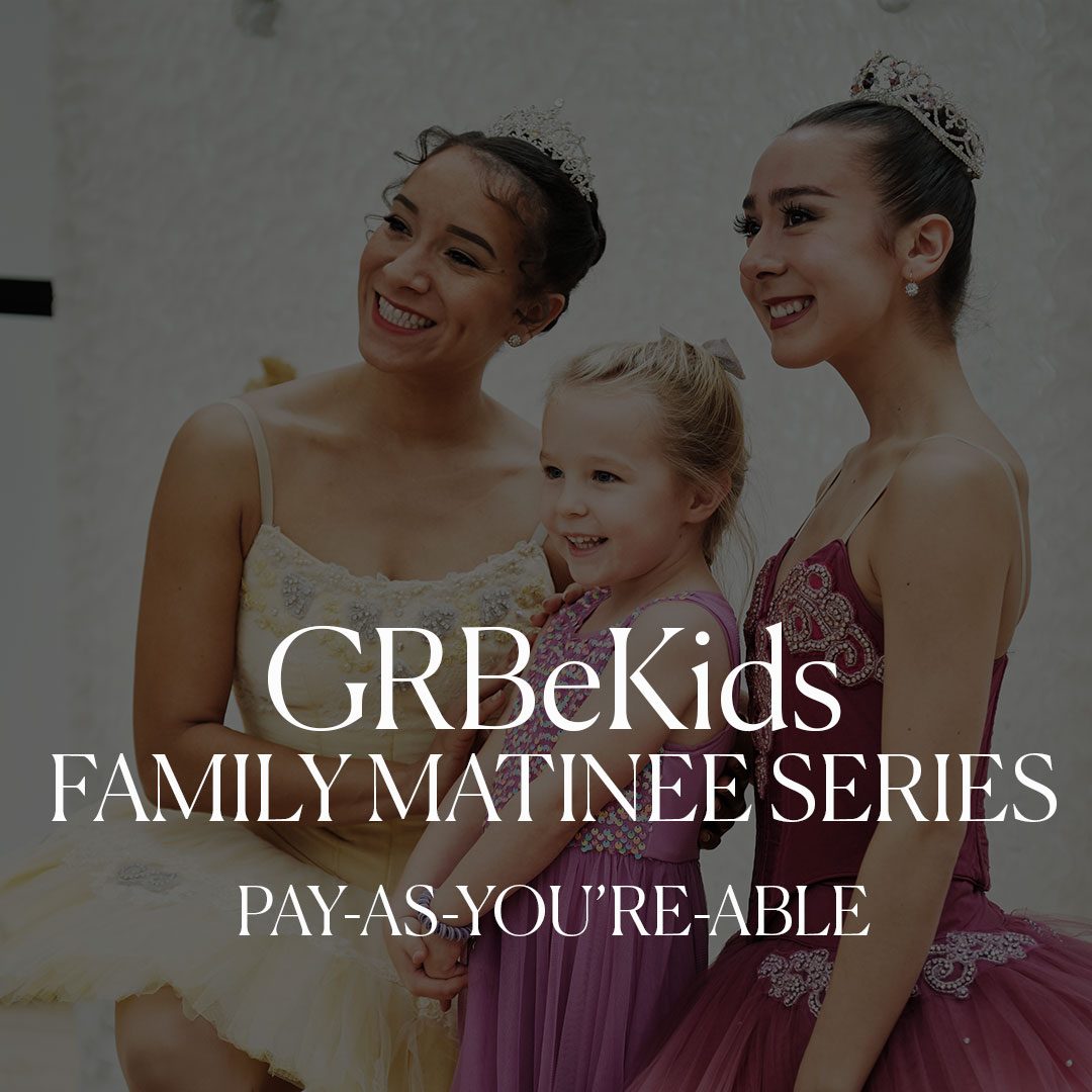 GRBeKids: gyerekbarát balettmatiné a Grand Rapids Ballet-vel a Wege Theatre-ben — Szervezői kép