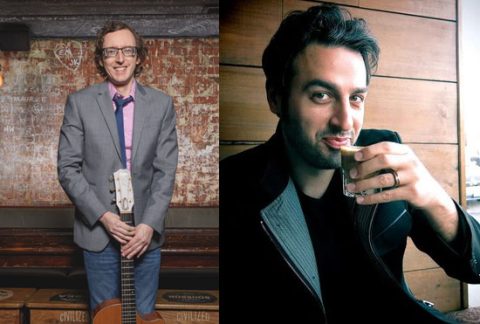 Ari Hest és Mike Vial az Arkban — Szervezői kép