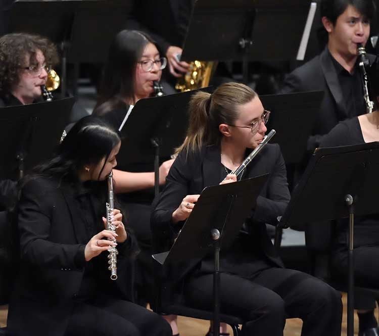 Symphony Band-koncert az East Lansing-i Wharton Centerben — Szervezői kép