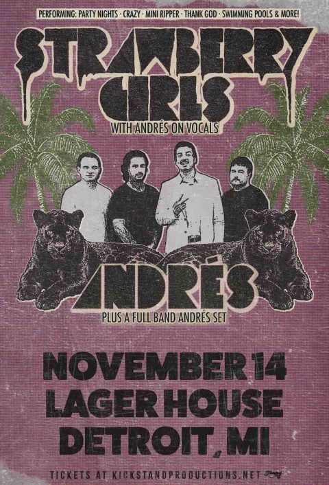 Strawberry Girls & Andrés — Organizer image