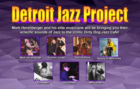 Detroit Jazz Project Mark Hershbergerrel — Szervezői kép