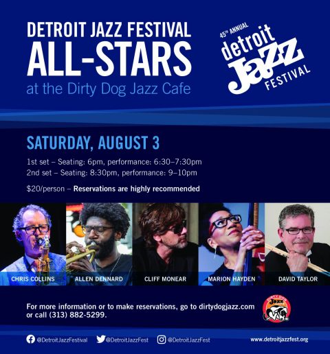 Detroit Jazz Festival All-Stars — Szervezői kép