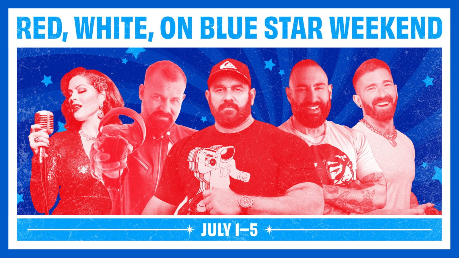 Red, White, on Blue Star Weekend — Organizer image