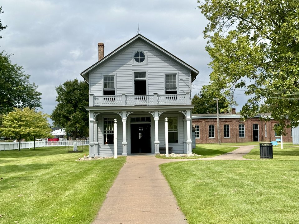 Edison Menlo Park-i laboratóriuma, ahogy Ford újraépíttette: itt ismételte meg Edison 1929. október 21-én az izzó első felgyújtását (fotó: 2024)
