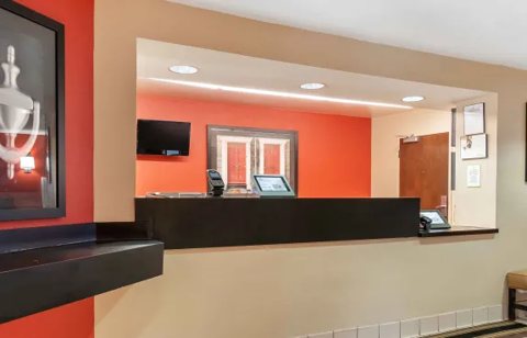 A recepció pultja