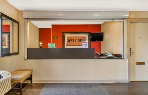 The front desk