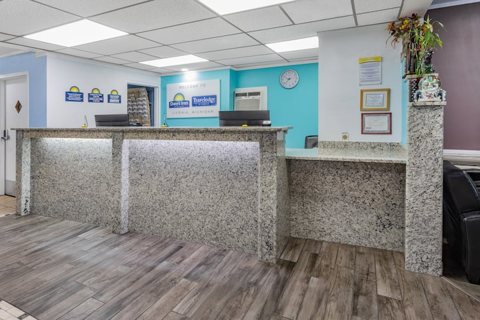 The front desk