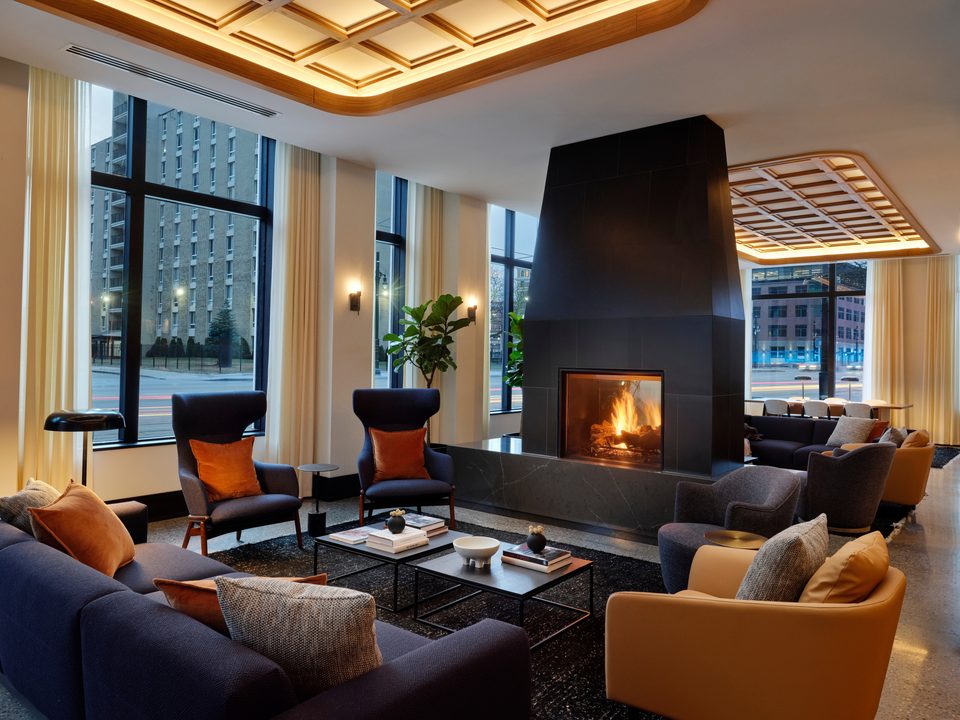 AC Hotel Detroit at the Bonstelle — lounge