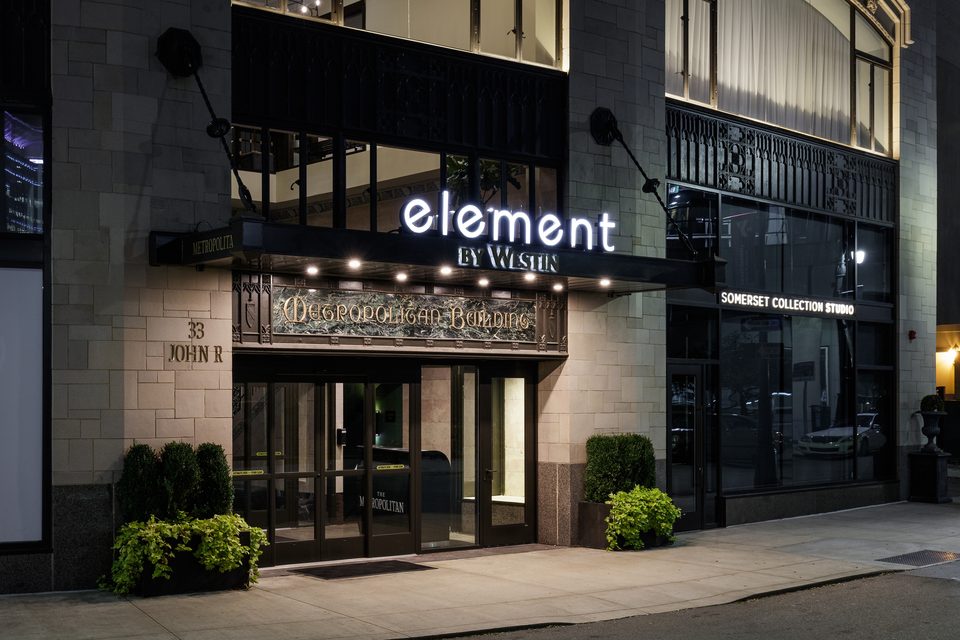 Element by Marriott Detroit at the Metropolitan — exterior