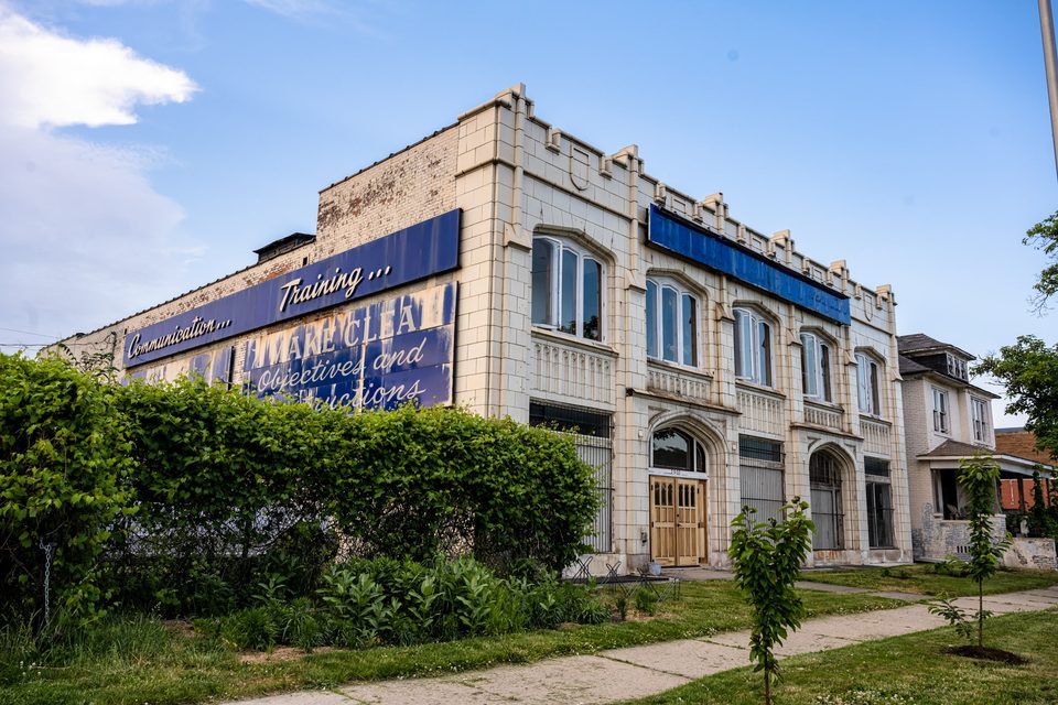The Jam Handy — Facade of The Jam Handy building on East Grand Boulevard
