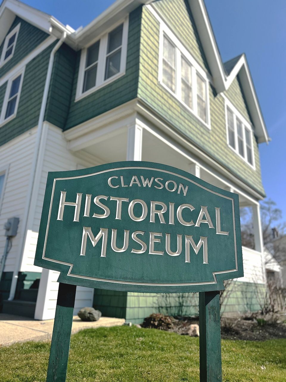 A Clawson Historical Museum háza