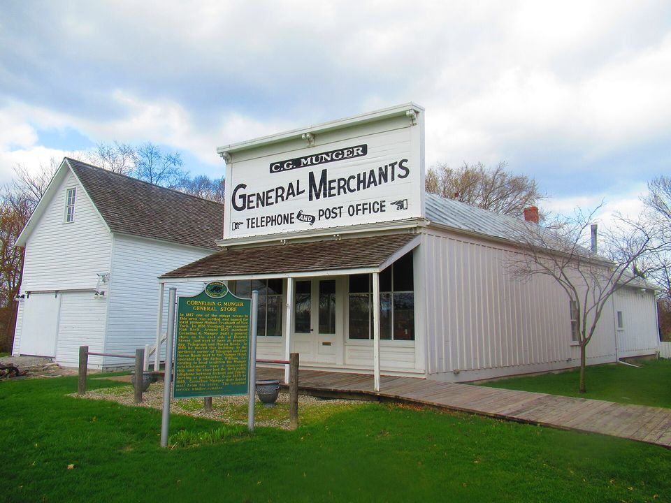 The old Munger general store and post office