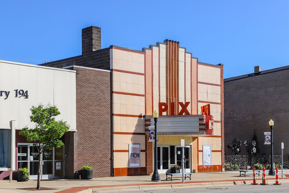 The PIX Theatre, a 1941 Streamline Moderne movie house