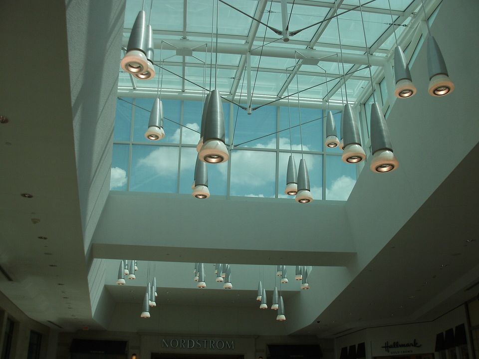 Tetőablak a Twelve Oaks Mallban