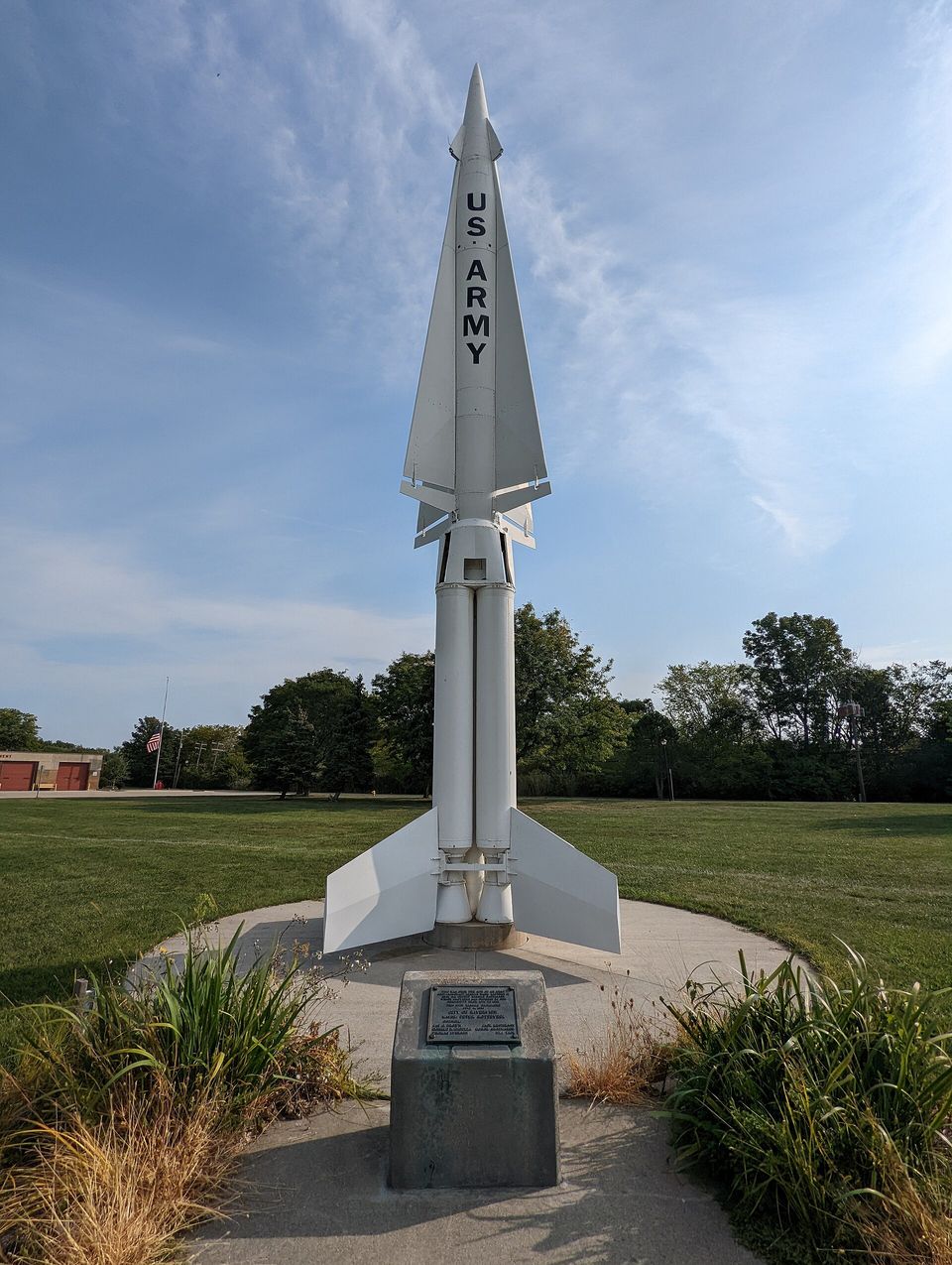 A Nike missile on display at Young Patriots Park