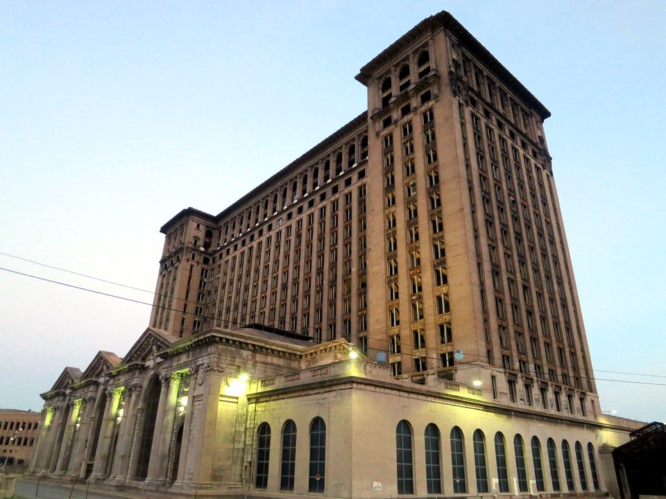 The tower at dusk, 2014