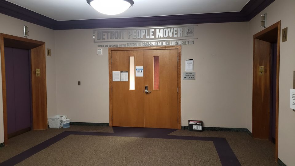 The Detroit Transportation Corporation’s former office in the Buhl Building (2022)
