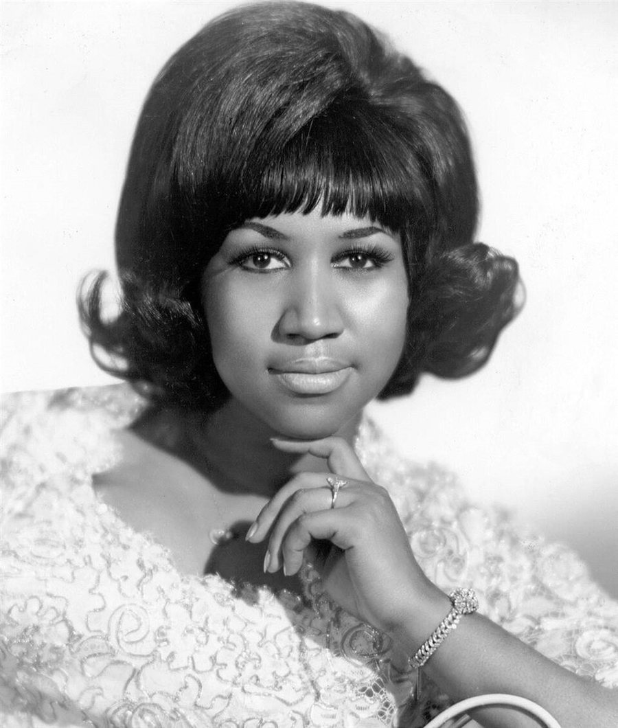Aretha Franklin portréja
