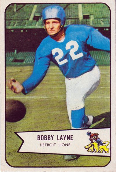 Portrait of Bobby Layne