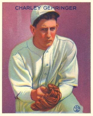 Charlie Gehringer portréja