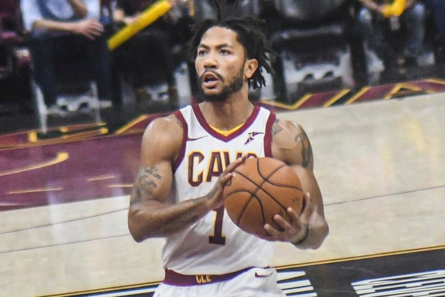 Portrait of Derrick Rose
