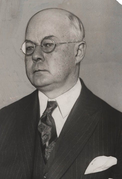 Frank Navin portréja