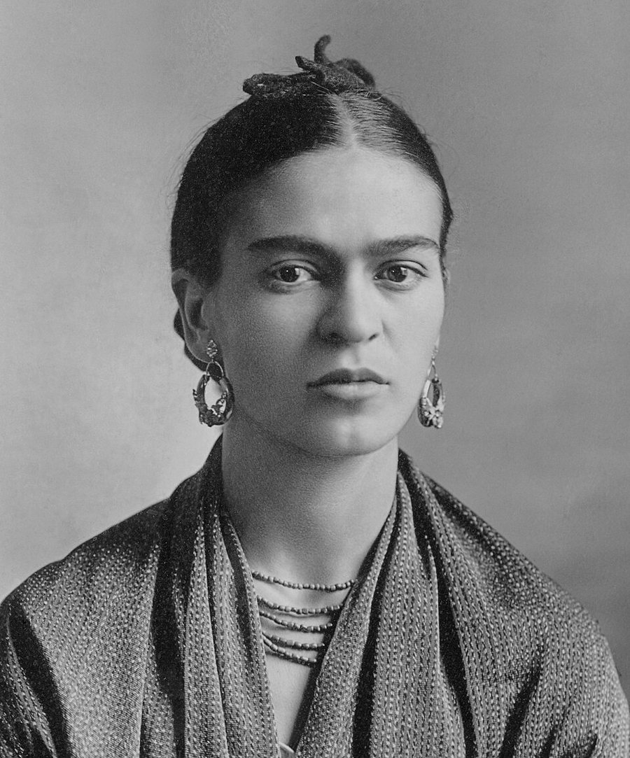 Frida Kahlo portréja